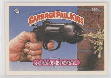 1987 Topps Garbage Pail Kids Series 9 - [Base] #360b.1 - Gun Beryl (one star back)