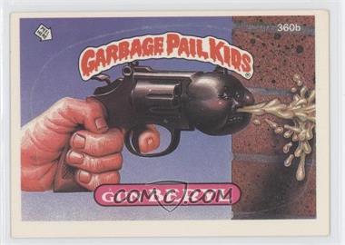 1987 Topps Garbage Pail Kids Series 9 - [Base] #360b.2 - Gun Beryl (two star back)