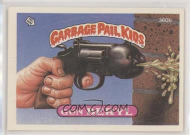 1987 Topps Garbage Pail Kids Series 9 - [Base] #360b.2 - Gun Beryl (two star back)