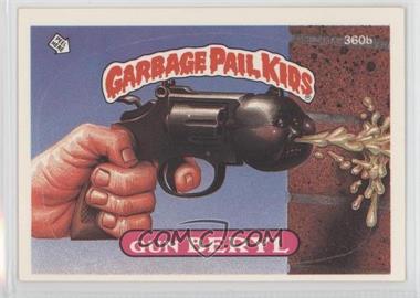 1987 Topps Garbage Pail Kids Series 9 - [Base] #360b.2 - Gun Beryl (two star back)