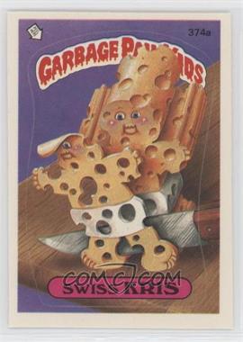 1987 Topps Garbage Pail Kids Series 9 - [Base] #374a.1 - Swiss Kris (One Star Back)