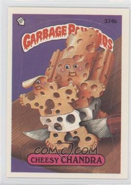 1987 Topps Garbage Pail Kids Series 9 - [Base] #374b.2 - Cheesy Chandra (Two Star Back)