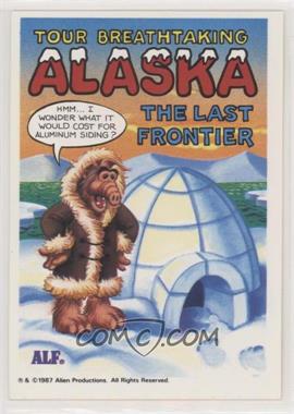 1987 Zoot U.S. of Alf Stickers - [Base] #2 - Alaska