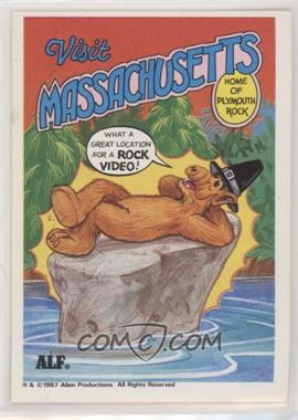 1987 Zoot U.S. of Alf Stickers - [Base] #21 - Massachusetts