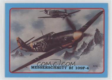 1988 Bob Hill Classic Aircraft Collector Cards - [Base] #32 - Messerschmitt Bf 109F-4