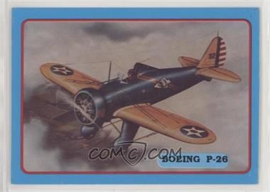 1988 Bob Hill Classic Aircraft Collector Cards - [Base] #44 - Boeing P-26