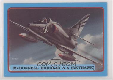1988 Bob Hill Classic Aircraft Collector Cards - [Base] #48 - McDonnell Douglas A-4 (Skyhawk) [EX to NM]