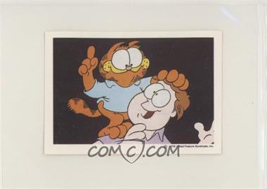 1988 Diamond Publishing Garfield Album Stickers - [Base] #176 - Garfield, Jon Arbuckle