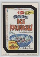 Frosted Ice Krunkles