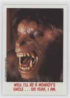 An American Werewolf in London - Well I'll Be a Monkey's Uncle…