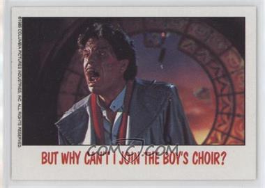 1988 Topps Fright Flicks - [Base] #68 - But Why Can't I Join The Boy's Choir?