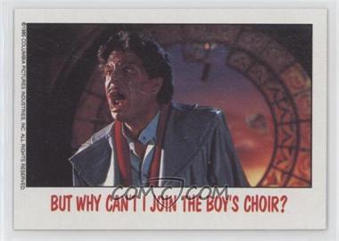 1988 Topps Fright Flicks - [Base] #68 - But Why Can't I Join The Boy's Choir?