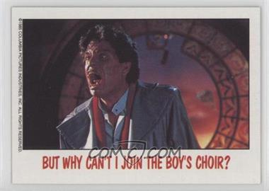 1988 Topps Fright Flicks - [Base] #68 - But Why Can't I Join The Boy's Choir?