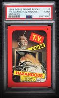 T.V. Can Be Hazardous to Your Health [PSA 9 MINT]