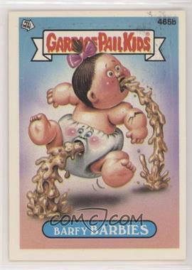 1988 Topps Garbage Pail Kids Series 12 - [Base] #465b - Barfy Barbies