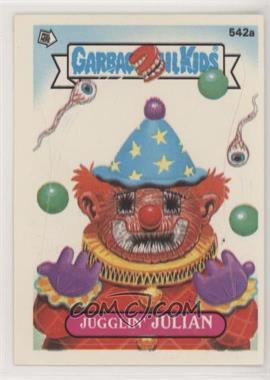 1988 Topps Garbage Pail Kids Series 14 - [Base] #542a.1 - Jugglin' Julian (One Star Back)