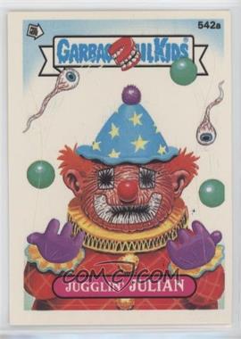 1988 Topps Garbage Pail Kids Series 14 - [Base] #542a.1 - Jugglin' Julian (One Star Back)