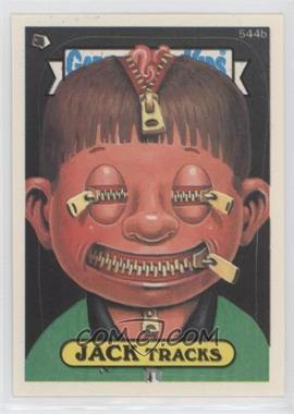 1988 Topps Garbage Pail Kids Series 14 - [Base] #544b - Jack Tracks