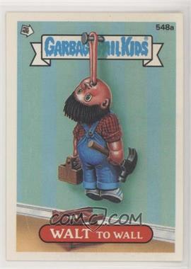 1988 Topps Garbage Pail Kids Series 14 - [Base] #548b.1 - Nailed Noel (Comic Back)