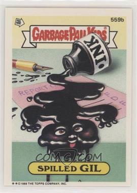 1988 Topps Garbage Pail Kids Series 14 - [Base] #559b - Spilled Gil
