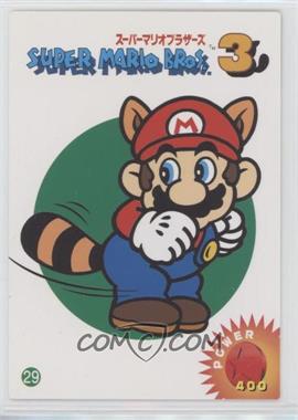 1989 Amada Nintendo Super Mario Bros 3 - [Base] #29 - Raccoon Mario