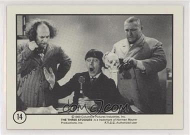 1989 FTCC The Three Stooges II - [Base] - Blue Back #14 - The Three Stooges