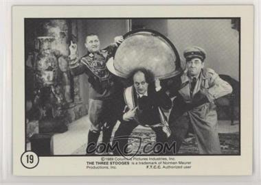 1989 FTCC The Three Stooges II - [Base] - Blue Back #19 - The Three Stooges