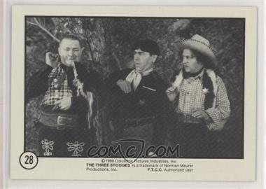 1989 FTCC The Three Stooges II - [Base] - Red Back #28 - The Three Stooges