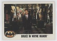 Bruce in Wayne Manor