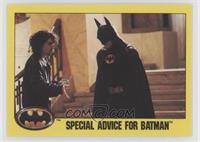 Special Advice for Batman