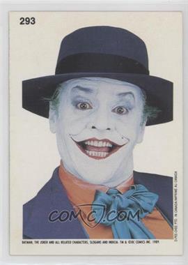 1989 O-Pee-Chee Batman - [Base] #293 - The Joker
