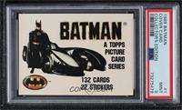 Batman Introduction [PSA 9 MINT]