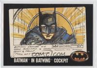 Batman in Batwing Cockpit [Good to VG‑EX]