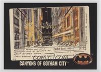 Canyons of Gotham City