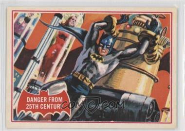 1989 Topps Batman Deluxe Reissue Edition - Red Bat #29A - Danger from 25th Century