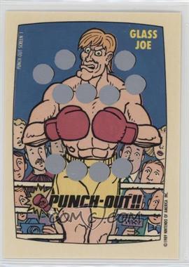 1989 Topps Nintendo - Scratch-Off Game Punch Out!! #1 - Glass Joe
