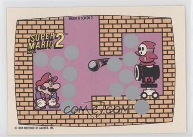 1989 Topps Nintendo - Scratch-Off Game Super Mario Bros. 2 #2 - Screen 2