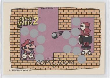 1989 Topps Nintendo - Scratch-Off Game Super Mario Bros. 2 #2 - Screen 2