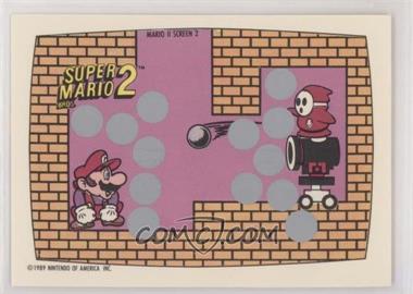 1989 Topps Nintendo - Scratch-Off Game Super Mario Bros. 2 #2 - Screen 2