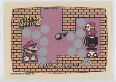 1989 Topps Nintendo - Scratch-Off Game Super Mario Bros. 2 #2 - Screen 2