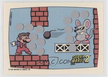 1989 Topps Nintendo - Scratch-Off Game Super Mario Bros. 2 #8 - Screen 8