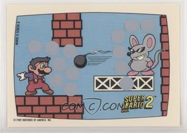 1989 Topps Nintendo - Scratch-Off Game Super Mario Bros. 2 #8 - Screen 8