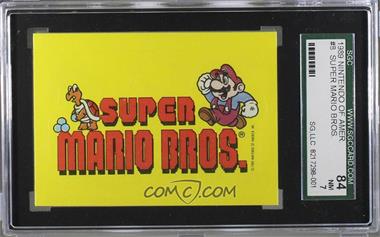 1989 Topps Nintendo - Stickers #9 - Super Mario Bros. [SGC 84 NM 7]