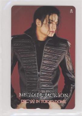 1990-10s Teleca NTT Miscellaneous Phone Cards - [Base] #_MIJA.3 - Michael Jackson (Dec '92 Tokyo Dome)