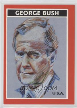 1990 CaliCo Graphics League of Nations - [Base] #9 - George H.W. Bush
