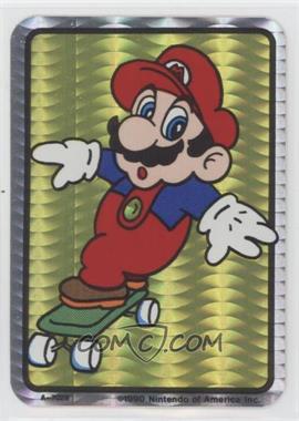 1990 Super Mario Brothers Prism Vending Machine Stickers - [Base] #A-7028 - Mario