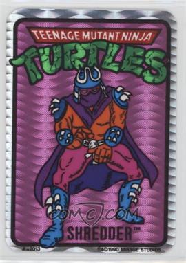 1990 Teenage Mutant Ninja Turtles Prism Vending Machine Stickers - [Base] #SH - Shredder