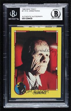 1990 Topps Dick Tracy - [Base] #11 - Pruneface [BAS BGS Authentic]