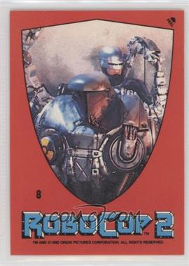 1990 Topps RoboCop 2 - Stickers #8 - Robocop 2