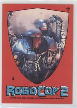 1990 Topps RoboCop 2 - Stickers #8 - Robocop 2